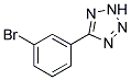 5-(3-BROMO-PHENYL)-2H-TETRAZOLE 结构式