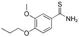 3-Methoxy-4-propoxy-thiobenzamide 结构式