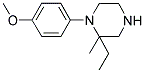 2-ETHYL-1-(4-METHOXYPHENYL)-2-METHYLPIPERAZINE 结构式