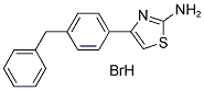 4-(4-BENZYLPHENYL)-1,3-THIAZOL-2-AMINE HYDROBROMIDE 结构式