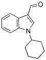 1-CYCLOHEXYL-1H-INDOLE-3-CARBALDEHYDE 结构式