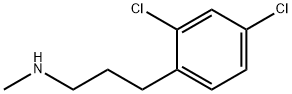 [3-(2,4-DICHLORO-PHENYL)-PROPYL]-METHYL-AMINE 结构式