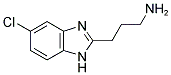 2-AMINOPROPYL-5(6)-CHLORO-BENZIMIDAZOLE 结构式
