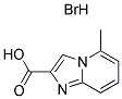 5-METHYL-IMIDAZO[1,2-A]PYRIDINE-2-CARBOXYLIC ACID HYDROBROMIDE 结构式