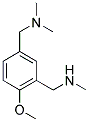 (5-[(DIMETHYLAMINO)METHYL]-2-METHOXYBENZYL)METHYLAMINE 结构式