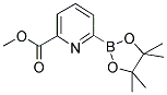 METHYL 6-(4,4,5,5-TETRAMETHYL-1,3,2-DIOXABOROLAN-2-YL)PICOLINATE 结构式