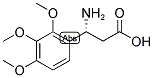 (R)-3-Amino-3-(2,3,4-trimethoxy-phenyl)-propionic acid 结构式