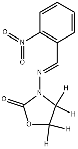 2-NP-呋喃唑酮 D4 结构式