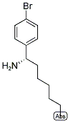 (S)-1-(4-BROMOPHENYL)HEPTAN-1-AMINE 结构式