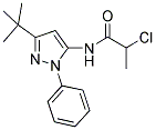 N-(3-TERT-BUTYL-1-PHENYL-1H-PYRAZOL-5-YL)-2-CHLOROPROPANAMIDE 结构式