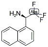 (R)-2,2,2-三氟-1-(萘-1-基)乙胺 结构式