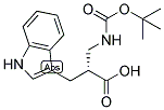 (R)-2-(TERT-BUTOXYCARBONYLAMINO-METHYL)-3-(1H-INDOL-3-YL)-PROPIONIC ACID 结构式