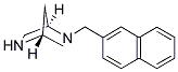 2-NAPHTHALEN-2-YLMETHYL-2,5-DIAZA-BICYCLO[2.2.1]HEPTANE 结构式