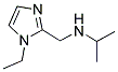 (1-ETHYL-1 H-IMIDAZOL-2-YLMETHYL)-ISOPROPYL-AMINE 结构式