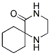 1,4-DIAZA-SPIRO[5.5]UNDECAN-5-ONE 结构式