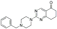 2-(4-BENZYLPIPERAZIN-1-YL)-7,8-DIHYDROQUINAZOLIN-5(6H)-ONE 结构式