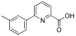 6-(3-METHYLPHENYL)PYRIDINE-2-CARBOXYLIC ACID 结构式