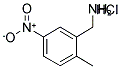 2-METHYL-5-NITROBENZYLAMINE HYDROCHLORIDE 结构式