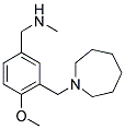 [3-(AZEPAN-1-YLMETHYL)-4-METHOXYBENZYL]METHYLAMINE 结构式