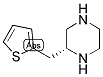 (R)-2-THIOPHEN-2-YLMETHYL-PIPERAZINE 结构式