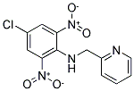 4-CHLORO-2,6-DINITRO-N-(2-PYRIDINYLMETHYL)ANILINE 结构式