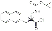 (R)-2-(TERT-BUTOXYCARBONYLAMINO-METHYL)-3-NAPHTHALEN-2-YL-PROPIONIC ACID 结构式