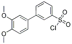 3',4'-DIMETHOXY-BIPHENYL-3-SULFONYL CHLORIDE 结构式