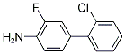 2'-CHLORO-3-FLUORO[1,1'-BIPHENYL]-4-AMINE 结构式
