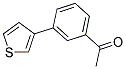 1-(3-(噻吩-3-基)苯基)乙烷-1-酮 结构式