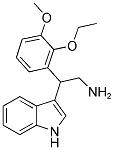 2-(2-Ethoxy-3-methoxyphenyl)-2-(1H-indol-3-yl)ethanamine 结构式