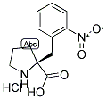 (S)-2-(2-Nitrobenzyl)pyrrolidine-2-carboxylicacidhydrochloride