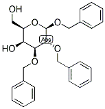 BENZYL 2,3-DI-O-BENZYL-BETA-D-GALACTOPYRANOSIDE 结构式