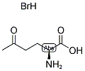(S)-2-氨基-5-氧代-己酸氢溴酸 结构式