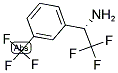 (S)-2,2,2-三氟-1-(3-(三氟甲基)苯基)乙胺 结构式