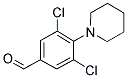 3,5-DICHLORO-4-PIPERIDIN-1-YL-BENZALDEHYDE 结构式