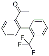 1-[2'-(TRIFLUOROMETHYL)[1,1'-BIPHENYL]-2-YL]ETHANONE 结构式