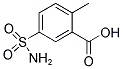 5-(AMINOSULFONYL)-2-METHYLBENZOIC ACID 结构式