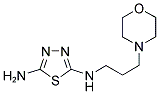 N-(3-MORPHOLIN-4-YLPROPYL)-1,3,4-THIADIAZOLE-2,5-DIAMINE 结构式