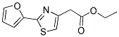 (2-Furan-2-yl-thiazol-4-yl)-acetic acid ethyl ester 结构式