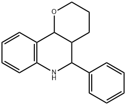 5-PHENYL-3,4,4A,5,6,10B-HEXAHYDRO-2H-PYRANO[3,2-C]QUINOLINE 结构式