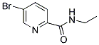 5-Bromo-pyridine-2-carboxylic acid ethylamide 结构式
