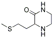 3-(2-METHYLSULFANYL-ETHYL)-PIPERAZIN-2-ONE 结构式