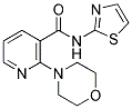 2-MORPHOLIN-4-YL-N-THIAZOL-2-YL-NICOTINAMIDE 结构式