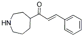 1-AZEPAN-4-YL-3-PHENYL-PROPENONE 结构式