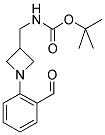 [1-(2-FORMYL-PHENYL)-AZETIDIN-3-YLMETHYL]-CARBAMIC ACID TERT-BUTYL ESTER 结构式