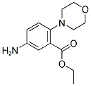 ETHYL 5-AMINO-2-MORPHOLIN-4-YLBENZOATE 结构式