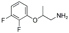 2-(2,3-DIFLUORO-PHENOXY)-PROPYLAMINE 结构式