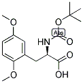(R)-2-TERT-BUTOXYCARBONYLAMINO-3-(2,5-DIMETHOXY-PHENYL)-PROPIONIC ACID 结构式