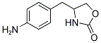 4-(4-AMINOBENZYL)-1,3-OXAZOLIDIN-2-ONE 结构式
