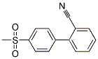 4'-(METHYLSULFONYL)[1,1'-BIPHENYL]-2-CARBONITRILE 结构式